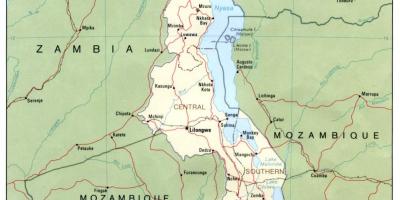 Malawian نقشه